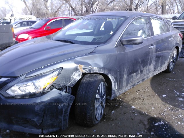 1N4AL3APXHC121322 - 2017 NISSAN ALTIMA 2.5/S/SV/SL/SR GRAY photo 6