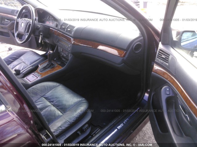 WBADD6326VBW14517 - 1997 BMW 528 I AUTOMATIC BURGUNDY photo 5