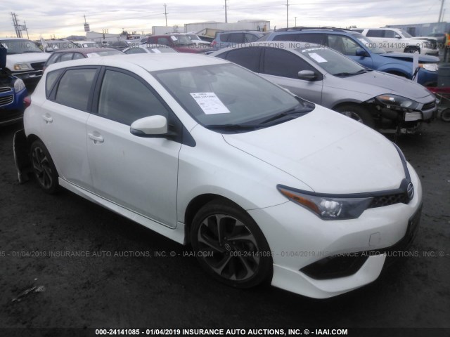 JTNKARJE6GJ501365 - 2016 TOYOTA SCION IM WHITE photo 1