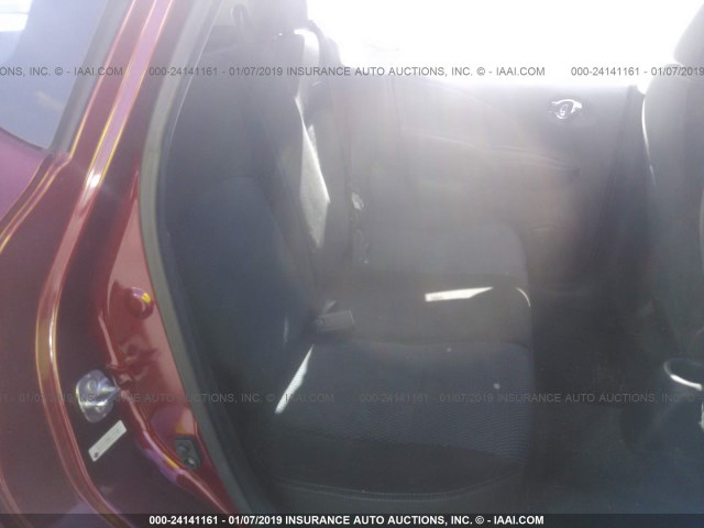 3N1CE2CP9GL371600 - 2016 NISSAN VERSA NOTE S/S PLUS/SV/SL/SR RED photo 8