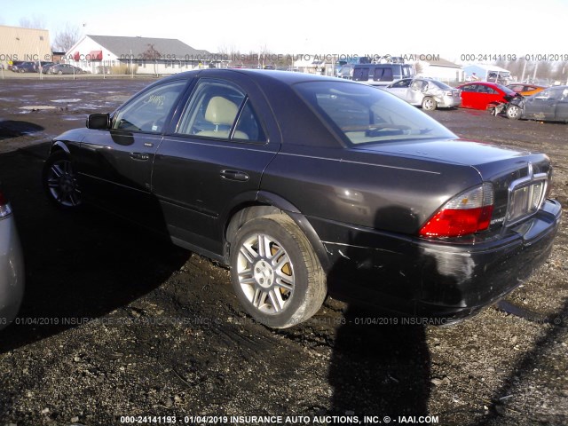 1LNHM87A05Y662671 - 2005 LINCOLN LS GRAY photo 3