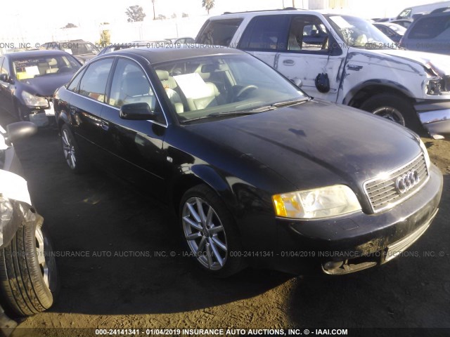 WAUJT64B33N033251 - 2003 AUDI A6 3 BLACK photo 1