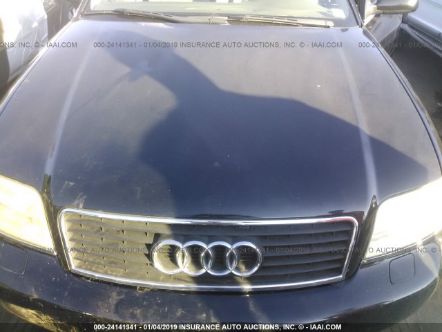 WAUJT64B33N033251 - 2003 AUDI A6 3 BLACK photo 10