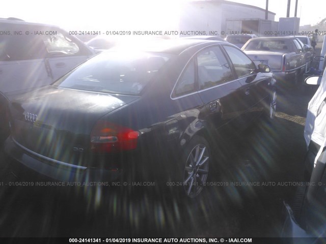 WAUJT64B33N033251 - 2003 AUDI A6 3 BLACK photo 4