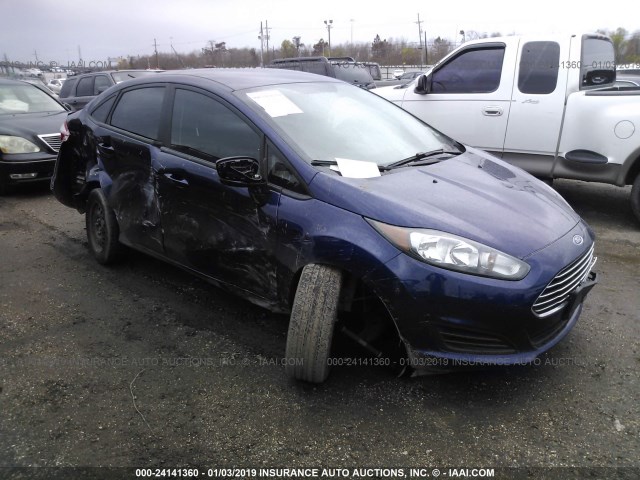 3FADP4BJ9GM175791 - 2016 FORD FIESTA SE BLUE photo 1