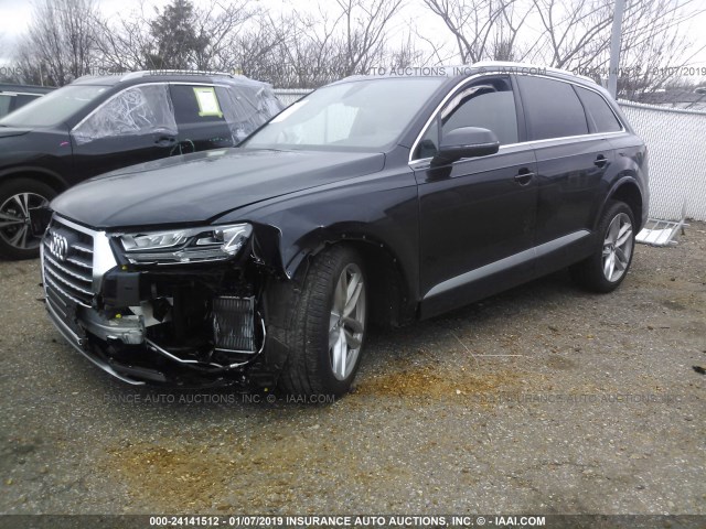 WA1VAAF70JD055078 - 2018 AUDI Q7 PRESTIGE BLACK photo 2