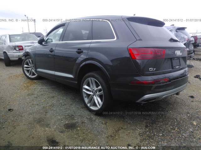 WA1VAAF70JD055078 - 2018 AUDI Q7 PRESTIGE BLACK photo 3