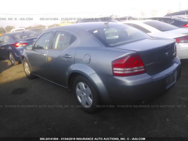 1B3LC46B39N569995 - 2009 DODGE AVENGER SE/SXT GRAY photo 3