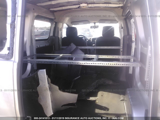 3N63M0ZN6FK725598 - 2015 CHEVROLET CITY EXPRESS LT SILVER photo 8