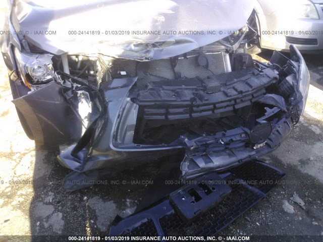 4T1BF1FK3FU986434 - 2015 TOYOTA CAMRY LE/XLE/SE/XSE ნაცრისფერი ფოტო 6