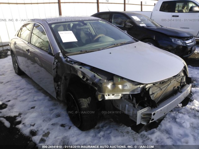 1G1ZA5E0XAF179407 - 2010 CHEVROLET MALIBU LS SILVER photo 1