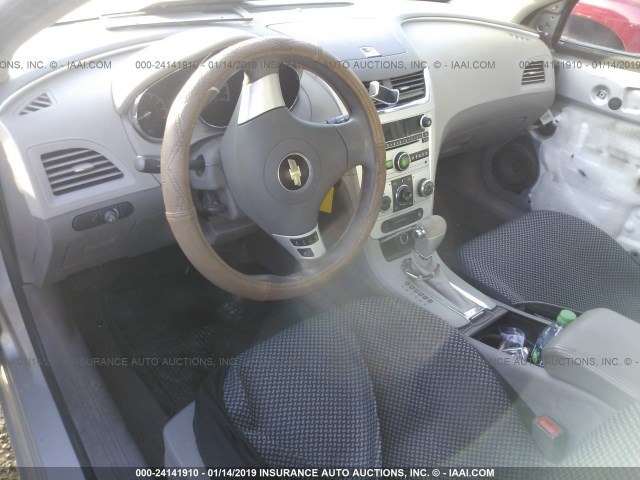 1G1ZA5E0XAF179407 - 2010 CHEVROLET MALIBU LS SILVER photo 5