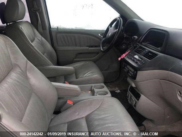 5FNRL38727B401658 - 2007 HONDA ODYSSEY EXL GRAY photo 5