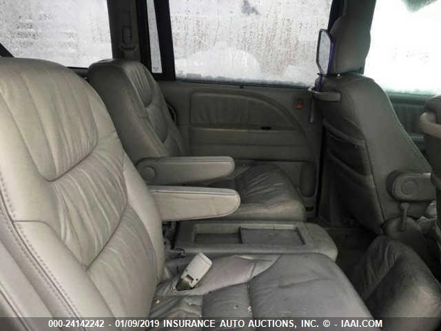 5FNRL38727B401658 - 2007 HONDA ODYSSEY EXL GRAY photo 8