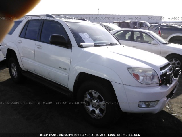 JTEBU14R058029479 - 2005 TOYOTA 4RUNNER SR5/SPORT WHITE photo 1