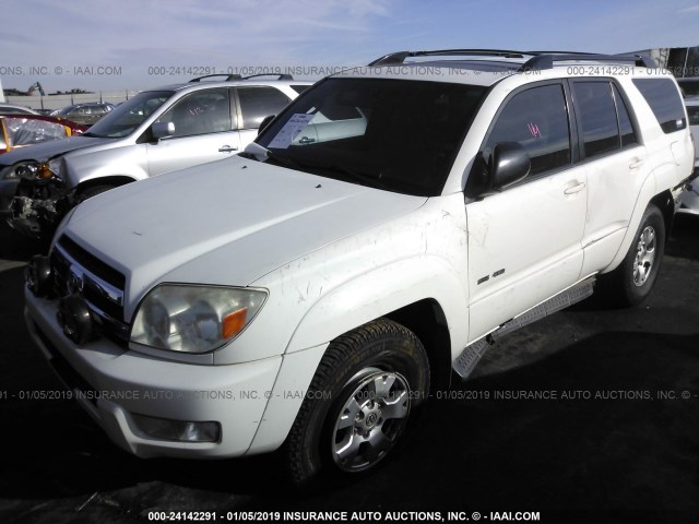 JTEBU14R058029479 - 2005 TOYOTA 4RUNNER SR5/SPORT WHITE photo 6