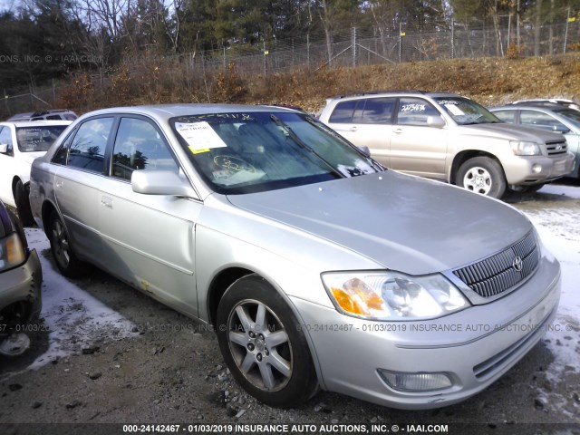 4T1BF28B5YU046626 - 2000 TOYOTA AVALON XL/XLS GRAY photo 1