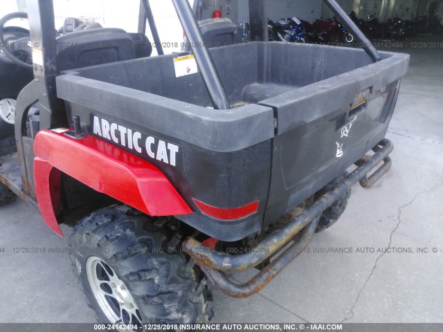 4UF09MPV19T304909 - 2009 ARCTIC CAT PROWLER RED photo 6