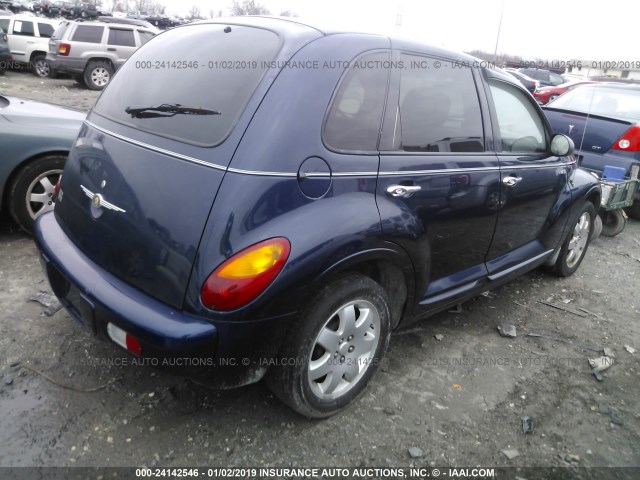 3C8FY68B85T596155 - 2005 CHRYSLER PT CRUISER LIMITED Dark Blue photo 4