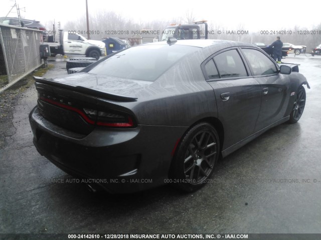 2C3CDXGJ5JH220938 - 2018 DODGE CHARGER R/T 392 BLACK photo 4