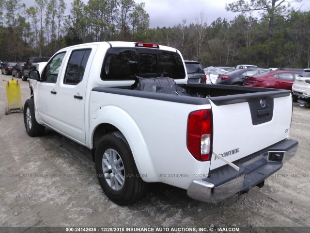 1N6AD0ER2JN764482 - 2018 NISSAN FRONTIER S/SV/SL/PRO-4X WHITE photo 3