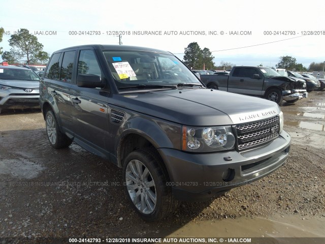 SALSH23426A975185 - 2006 LAND ROVER RANGE ROVER SPORT SUPERCHARGED GRAY photo 1