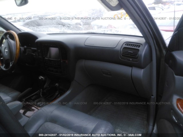 JTJHT00W423517833 - 2002 LEXUS LX 470 GRAY photo 5