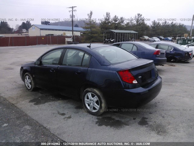 1G8AZ55F27Z157369 - 2007 SATURN ION LEVEL 2 深蓝色 照片 3