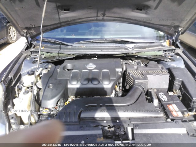 1N4AL21E28N405508 - 2008 NISSAN ALTIMA 2.5/2.5S GRAY photo 10