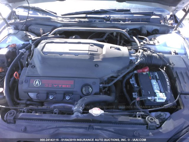 19UYA42693A014830 - 2003 ACURA 3.2CL TYPE-S SILVER photo 10