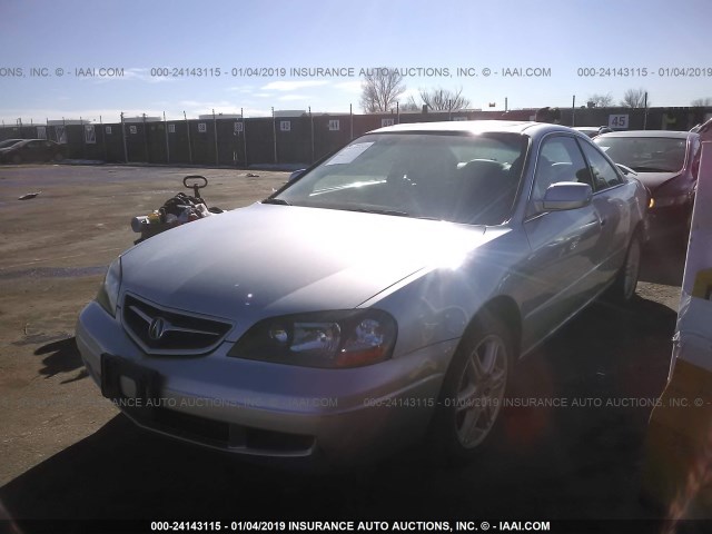 19UYA42693A014830 - 2003 ACURA 3.2CL TYPE-S SILVER photo 2