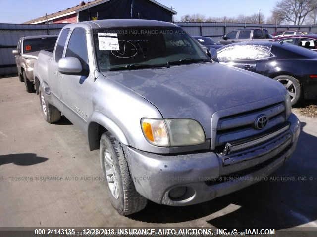 5TBBT44163S413318 - 2003 TOYOTA TUNDRA ACCESS CAB SR5 SILVER photo 1