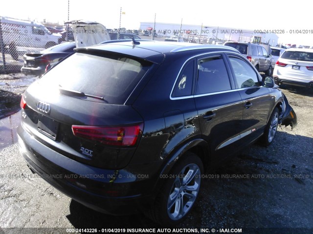 WA1JCCFSXJR003856 - 2018 AUDI Q3 PREMIUM PLUS BLACK photo 4