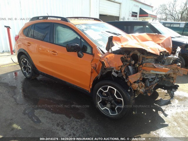 JF2GPACC9F8301884 - 2015 SUBARU XV CROSSTREK 2.0 PREMIUM ORANGE photo 1