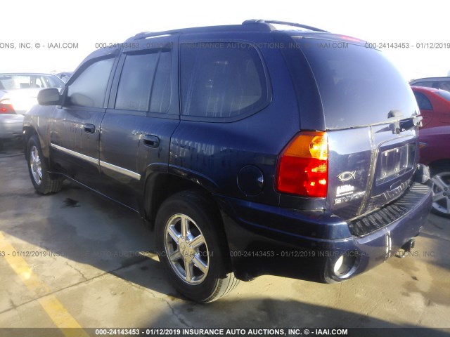 1GKDS33S192128733 - 2009 GMC ENVOY SLE BLUE photo 3