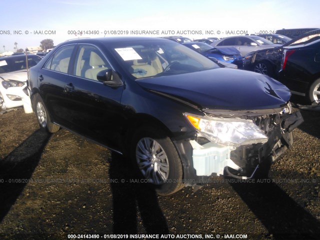 4T4BF1FK1ER343102 - 2014 TOYOTA CAMRY L/SE/LE/XLE 黑色 照片 1