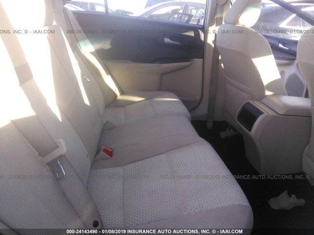 4T4BF1FK1ER343102 - 2014 TOYOTA CAMRY L/SE/LE/XLE 黑色 照片 8