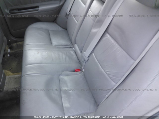 4T1BE32K95U038526 - 2005 TOYOTA CAMRY LE/XLE/SE SILVER photo 8