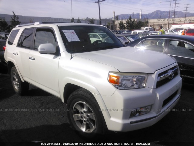 JTEZU5JR6A5006651 - 2010 TOYOTA 4RUNNER SR5/SPORT WHITE photo 1