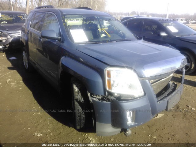 2CTALSEC1B6464858 - 2011 GMC TERRAIN SLE BLUE photo 1