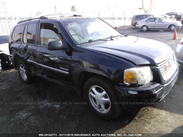 1GKDT13S162313636 - 2006 GMC ENVOY BLACK photo 1