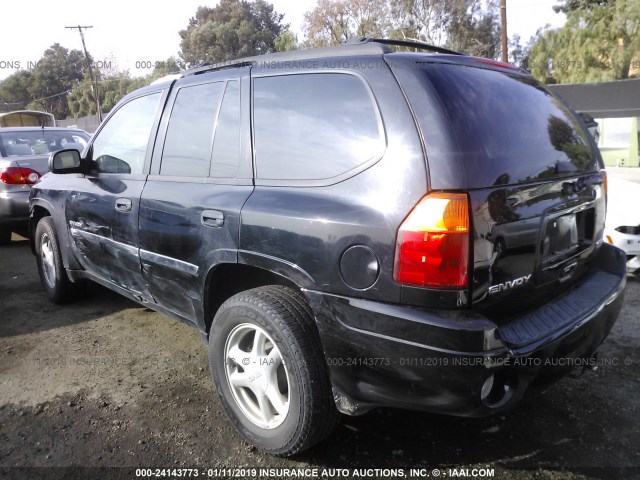 1GKDT13S162313636 - 2006 GMC ENVOY BLACK photo 3