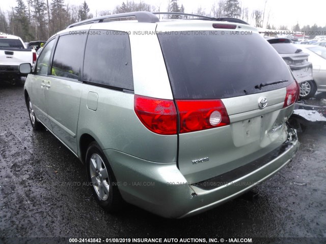 5TDZA23C76S510194 - 2006 TOYOTA SIENNA CE/LE GREEN photo 3