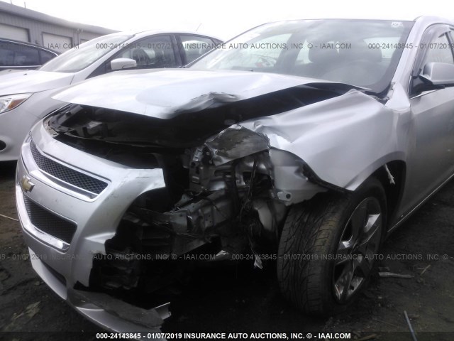 1G1ZH57B094243424 - 2009 CHEVROLET MALIBU 1LT GRAY photo 6