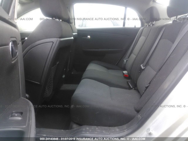 1G1ZH57B094243424 - 2009 CHEVROLET MALIBU 1LT GRAY photo 8