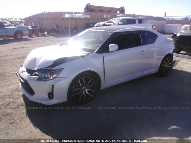 JTKJF5C77GJ024950 - 2016 TOYOTA SCION TC თეთრი ფოტო 2