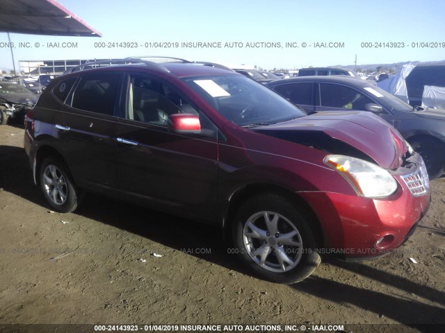 JN8AS5MTXAW009131 - 2010 NISSAN ROGUE S/SL/KROM RED photo 1