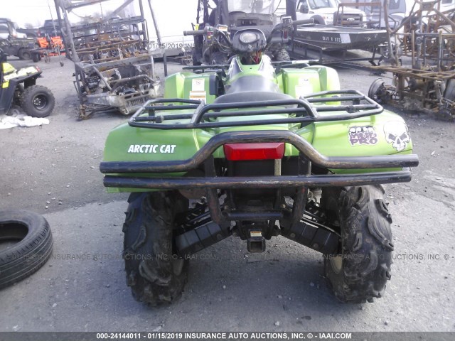 4UF10ATV0AT202931 - 2010 ARCTIC CAT MUD PRO 700  GREEN photo 6