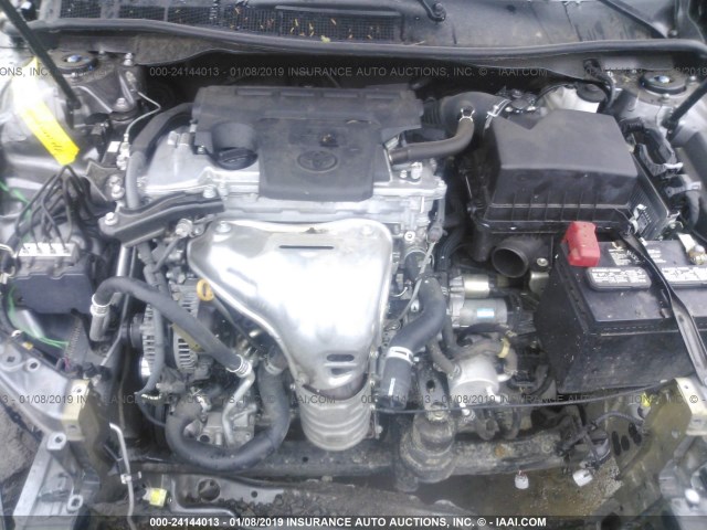 4T1BF1FK1EU304794 - 2014 TOYOTA CAMRY L/SE/LE/XLE 灰色 照片 10