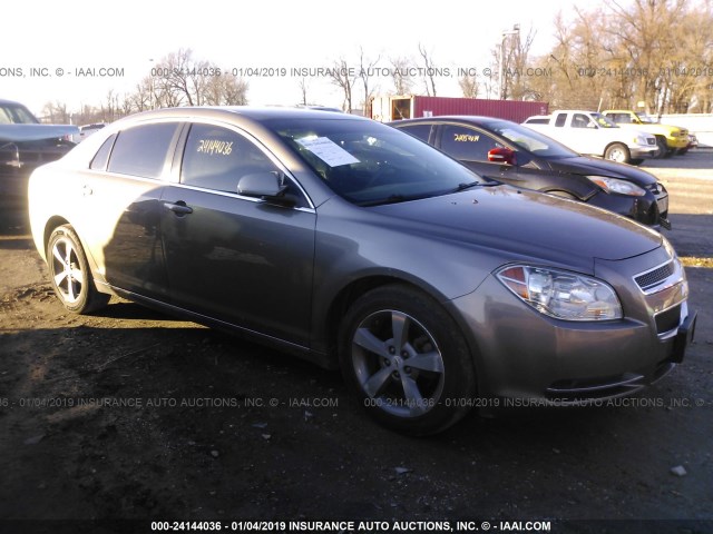 1G1ZC5EU3BF361559 - 2011 CHEVROLET MALIBU 1LT TAN photo 1